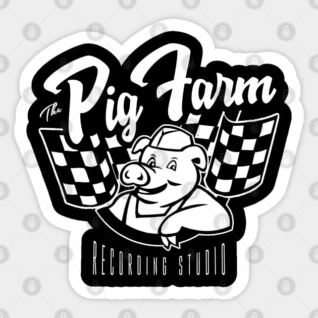 The Pig Farm Sticker by ShredBeard